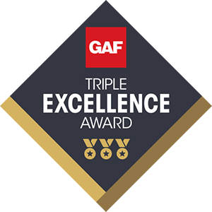 GAF Triple Excellence Award logo